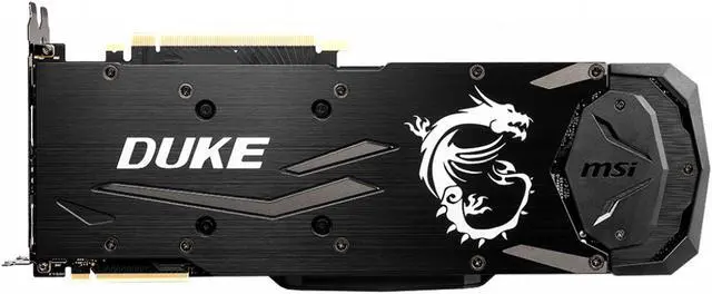 Alt view image 4 of 5 - MSI Geforce RTX 2070 SUPER DUKE 8GB GDDR6 256-bit DisplayPort x 3 (v1.4) / HDMI 2.0b x 1 / USB Type-C x 1 14 Gbps 7680x4320 8-pin x 1, 6-pin x 1 12 API