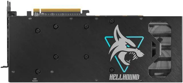 Alt view image 5 of 7 - PowerColor Hellhound AMD Radeon RX 6700 XT Gaming Graphics Card with 12GB GDDR6 Memory, Powered by AMD RDNA 2, HDMI 2.1 (AXRX 6700XT 12GBD6-3DHL)