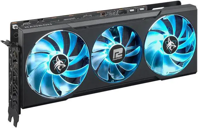 Alt view image 6 of 7 - PowerColor Hellhound AMD Radeon RX 6700 XT Gaming Graphics Card with 12GB GDDR6 Memory, Powered by AMD RDNA 2, HDMI 2.1 (AXRX 6700XT 12GBD6-3DHL)