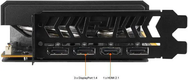 Alt view image 3 of 7 - PowerColor Hellhound AMD Radeon RX 6700 XT Gaming Graphics Card with 12GB GDDR6 Memory, Powered by AMD RDNA 2, HDMI 2.1 (AXRX 6700XT 12GBD6-3DHL)