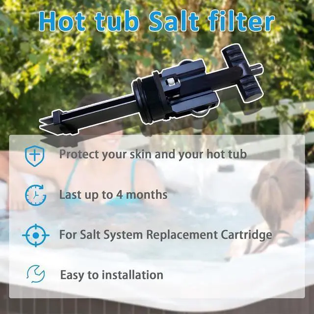 Alt view image 4 of 5 - Hot Springs Salt Cartridge ,Salt System Replacement ,Each Lasts Up to 4 Months, Compatible with Hot Spring Spas(1 pack)
