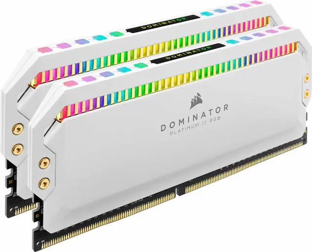 Alt view image 5 of 6 - CORSAIR Dominator Platinum RGB 16GB (2 x 8GB) 288-Pin PC RAM DDR4 3200 (PC4 25600) Desktop Memory Model CMT16GX4M2C3200C16W