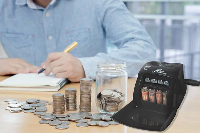 Alt view image 6 of 15 - Royal Sovereign Electric 1 Row Coin Sorter - Sort's 156 coins/min