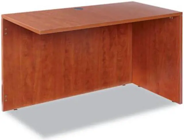 Alt view image 3 of 8 - Alera Valencia Series Reversible Return/Bridge Shell, 47 1/4w x 23 5/8d, Cherry
