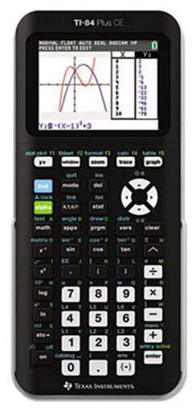 Alt view image 18 of 20 - Ti84 Plus Ce Graphing Black