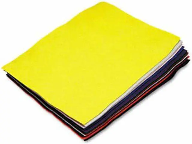 Alt view image 6 of 7 - Chenille Kraft 390701 Felt Sheet Pack  9 x12 Sheets  Assorted Colors  12 per Pack
