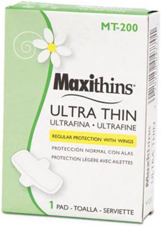 Alt view image 8 of 9 - Hospital Specialty Maxithins Ultra-Thin Pads 200/Carton MT200