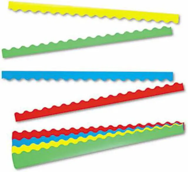 Alt view image 9 of 15 - Trend Terrific Trimmers Border Variety Pack 2 1/4 x 39 Assorted Colors 48/Set