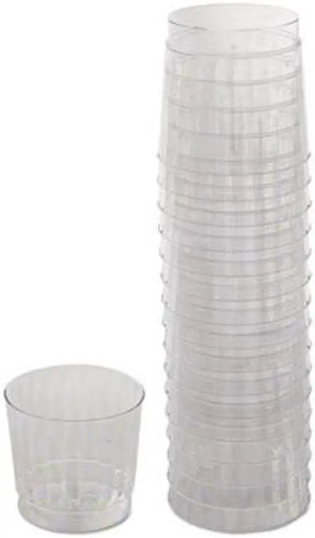 Alt view image 5 of 8 - WNA Classicware Tumblers 9 oz Plastic Clear 16/Bag RSCCR91516PK