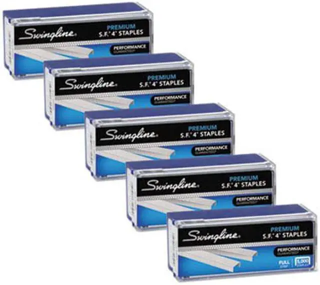 Alt view image 7 of 19 - Swingline Premium Staples 1/4"L 210/Strip 25000/PK Silver 35481