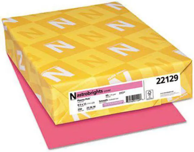 Alt view image 4 of 18 - NEENAH PAPER 22129 ColoCardtock, PlasmaPink, 250s, PK250