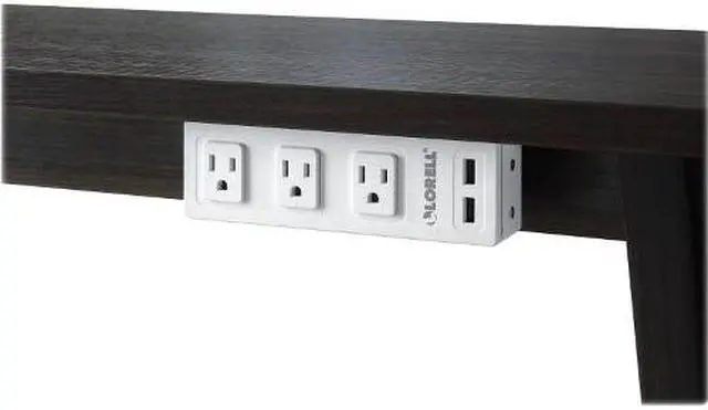 Alt view image 7 of 14 - Lorell LLR33996 Under Desk AC Power Center
