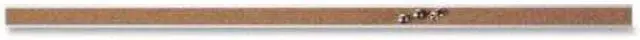 Alt view image 3 of 8 - Lorell Cork Bulletin Bar 36" Self-Sealing Strip Aluminum 49534
