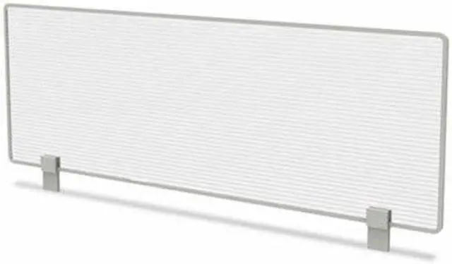 Alt view image 3 of 17 - Linea Italia Trento Line Dividing Panel Polycarbonate 47-1/8 x 1 3/4 x 15-1/2