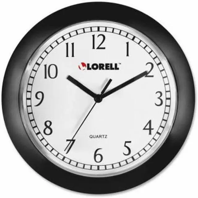 Alt view image 9 of 9 - Lorell Round Profile Wall Clock