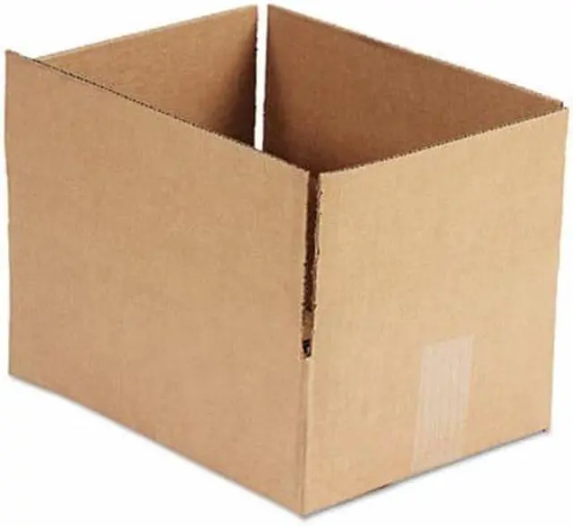 Alt view image 3 of 6 - Universal 166982 Corrugated Kraft Shipping Carton 9w x 12l x 4h Brown
