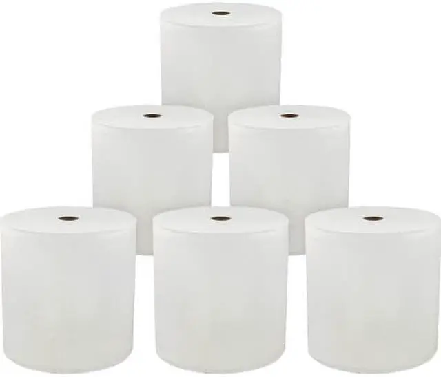 Alt view image 9 of 18 - Genuine Joe Hard Wound Roll Towel 1-Ply 7"x850' 6RL/CT White 96850