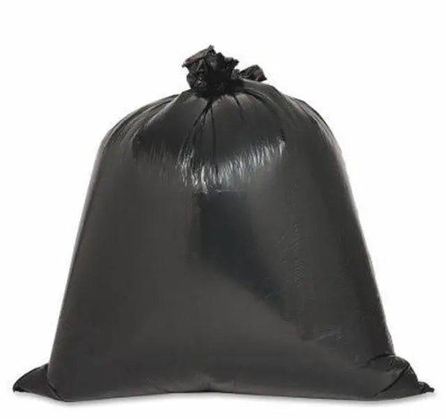 Alt view image 11 of 11 - Genuine Joe Can Liner 2-Ply 33"x39" 31-33 Gallon 60/CT Brown/Black 03339