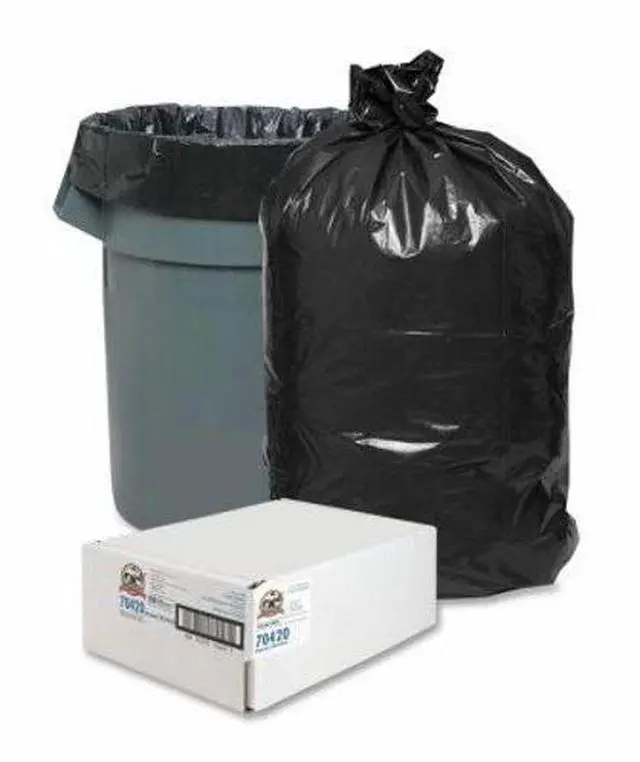 Alt view image 8 of 8 - Genuine Joe Can Liners 55-60 Gallon .58 mil 38"x58" 200/CT 70420