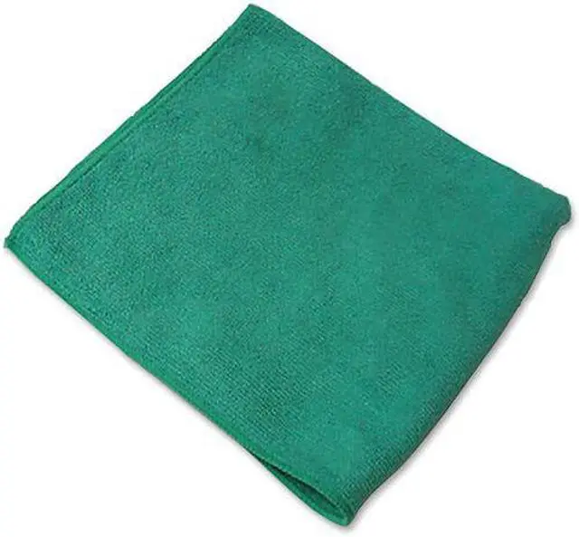 Alt view image 3 of 3 - Genuine Joe Microfiber Cloth Gen. Purpose Cleaning 1DZ 16"x16" GN 39505