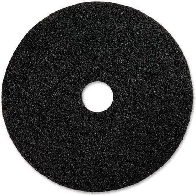 Alt view image 5 of 6 - Genuine Joe Floor Stripping Pads 20" 5/CT Black 90220
