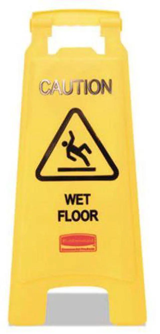Alt view image 7 of 17 - Rubbermaid Plastic,  Floor Safety Sign,  11" Width,  25" Height,  Yellow