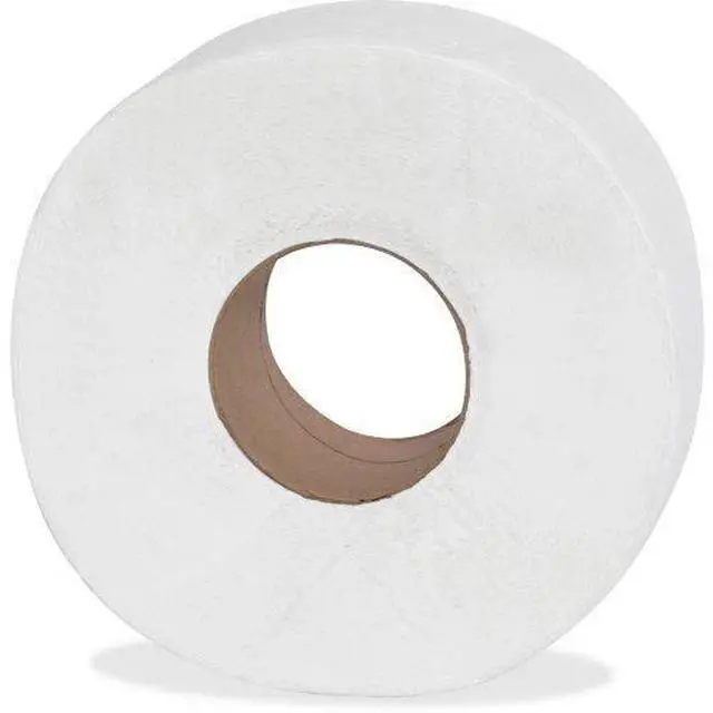 Alt view image 5 of 7 - Genuine Joe Bath Tissue Roll 2-Ply 3-7/8"x9"x3-1/2" 1000' 8/CT White 2506008