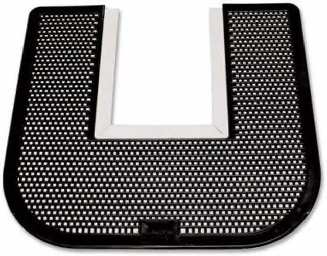 Alt view image 5 of 11 - Genuine Joe Deodorizing Commode Mat Black 58331