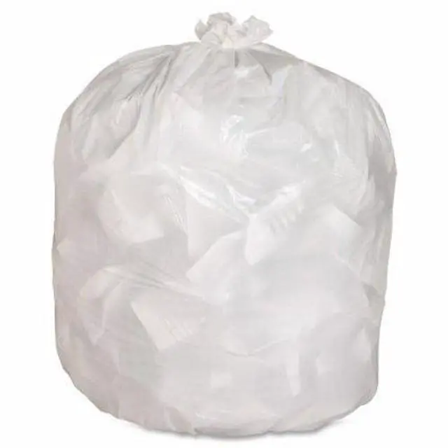 Alt view image 18 of 18 - Genuine Joe Heavy-Duty Trash Bags .8 Mil 13 Gallon 24"x31" 150/CT White 02312