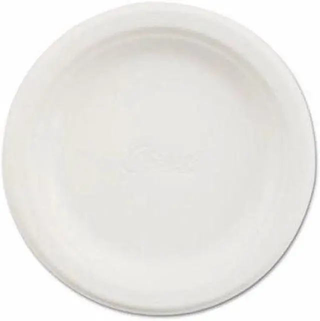 Alt view image 3 of 6 - Chinet 6" Paper Dinnerware Plates, White,1000/CT