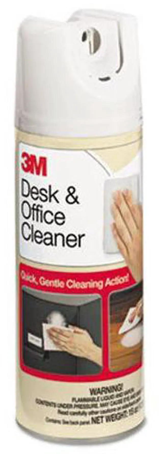 Alt view image 8 of 10 - 3M 573CT Desk & Office Spray Cleaner, 15 oz. Aerosol, 12/Carton