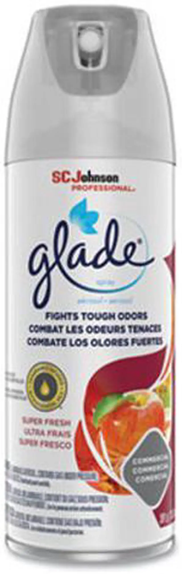 Alt view image 3 of 3 - Glade 682262 Air Freshener, Super Fresh Scent, 13.8 Oz Aerosol, 12/Carton