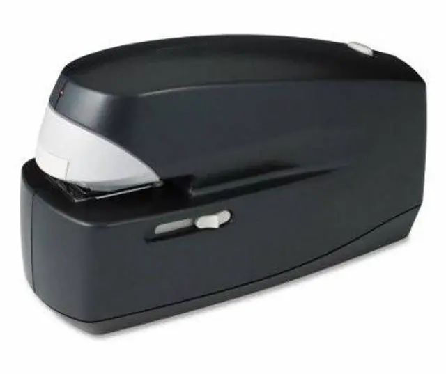 Alt view image 4 of 5 - Business Source Electric Stapler 25 Sht/210 Cap. 35mm Throat Black 62829