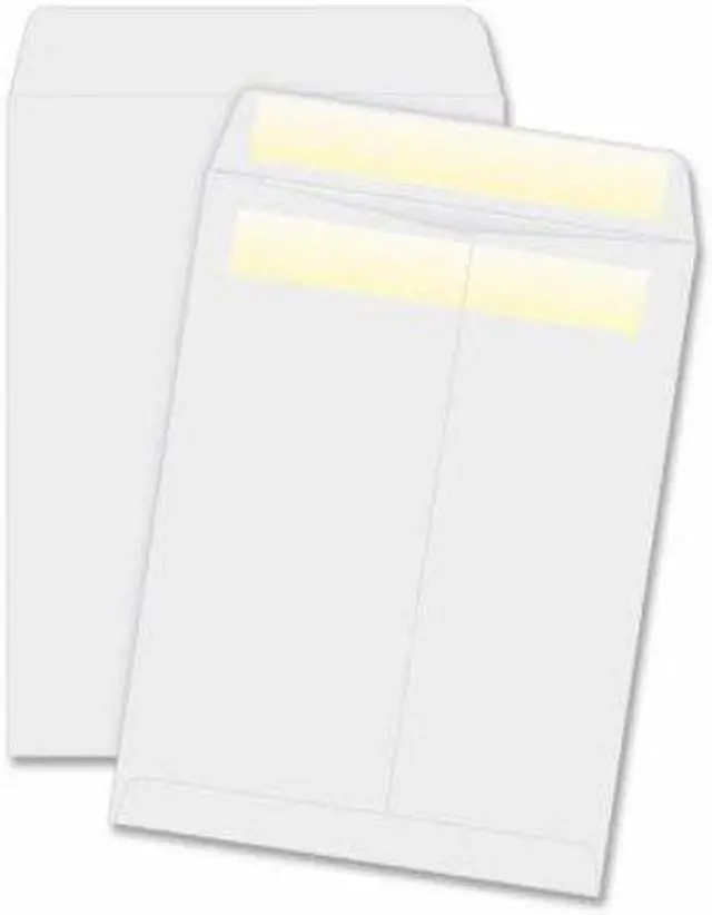 Alt view image 3 of 7 - Business Source Press/Seal Catalog Envelopes 28lb 10"x13" 100/BX WE Wove 04649