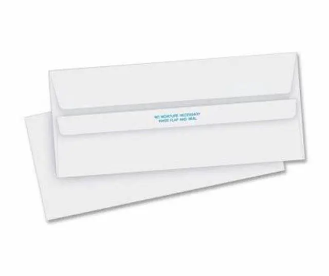 Alt view image 5 of 7 - Business Source Self-Seal Envelopes Reg Plain 4-1/8"x9-1/2" 500/BX WE 04644