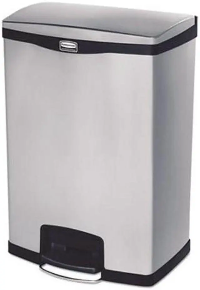 Alt view image 14 of 14 - Rubbermaid Commercial Slim Jim Waste Container 1901999