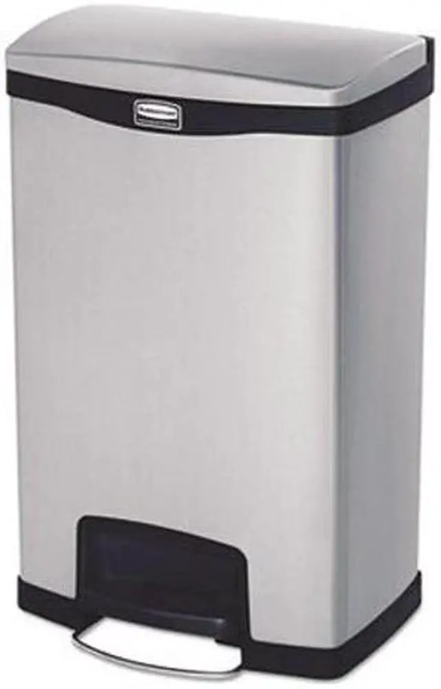 Alt view image 14 of 15 - Rubbermaid Commercial Slim Jim Waste Container 1901992
