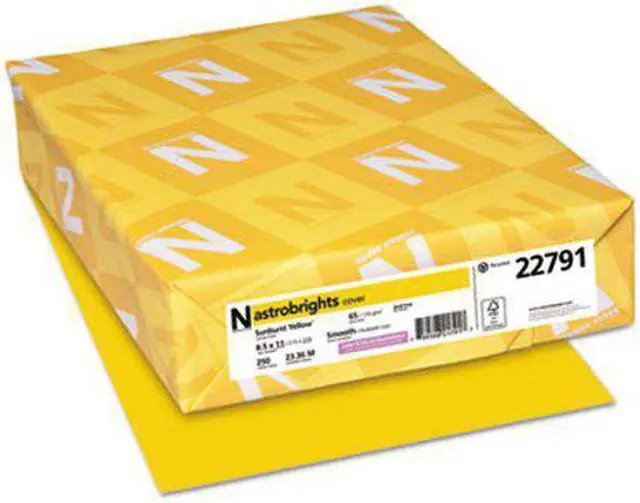 Alt view image 3 of 10 - Wausau Papers 22791 PAPER,ASTR,SUN,No.65,LTR,YL