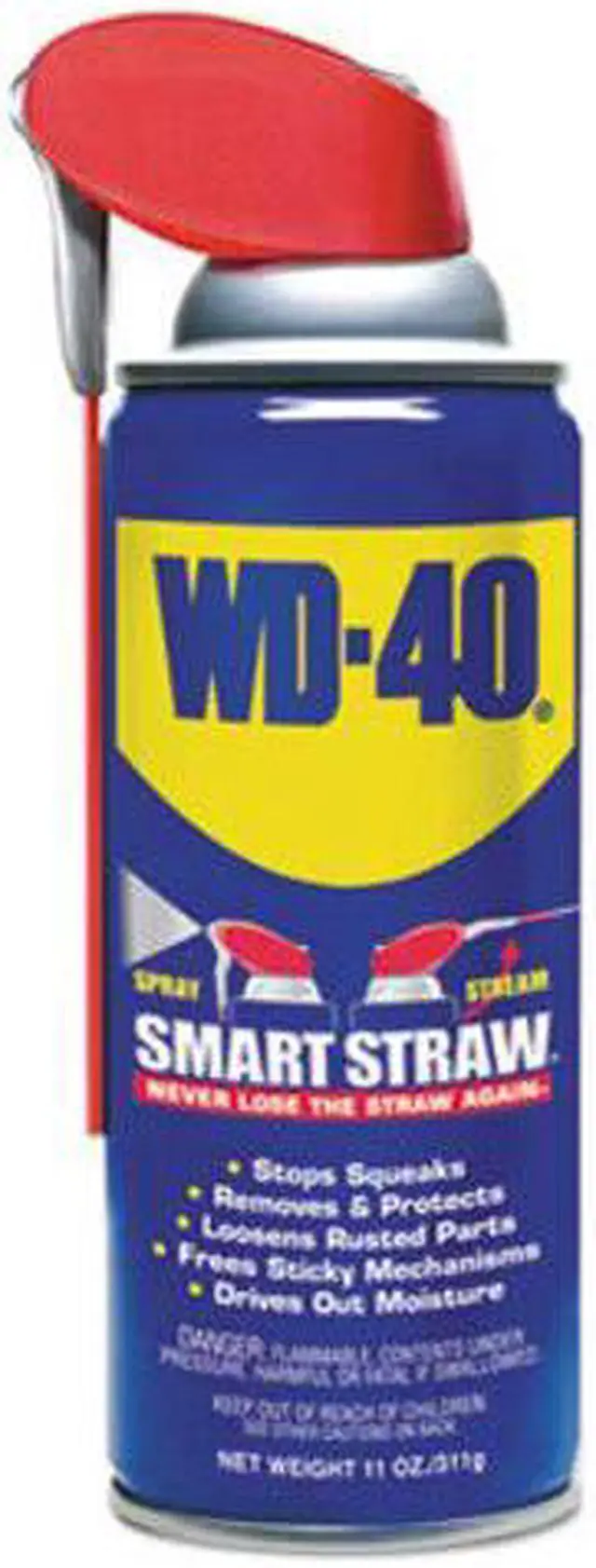 Alt view image 13 of 20 - WD-40 Company Smart Straw Spray Lubricant 11 oz Aerosol Can 490040EA