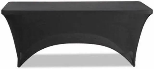 Alt view image 11 of 16 - iGear Fabric Table Cover Polyester/Spandex 30 x 72 Black 16521