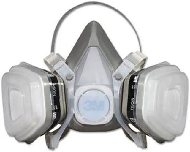 Alt view image 19 of 20 - Dual Cartridge Respirator Assembly 52P71, Organic Vapor/P95, Medium
