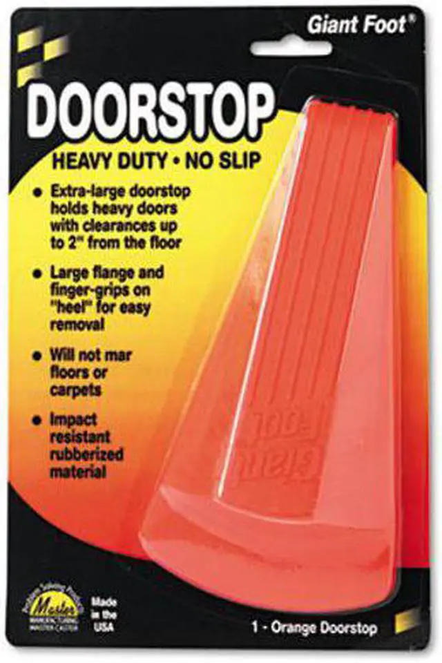 Alt view image 6 of 15 - Master Caster Doorstop,N-Slip,Giant,Oe 00965