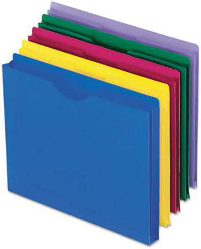 Alt view image 9 of 20 - Pendaflex File,Poly Jkt 1" Ltr,Ast 50990