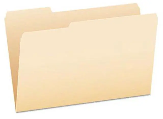 Alt view image 3 of 11 - Pendaflex File Folders 1/3 Cut Top Tab Legal Manila 100/Box 75313