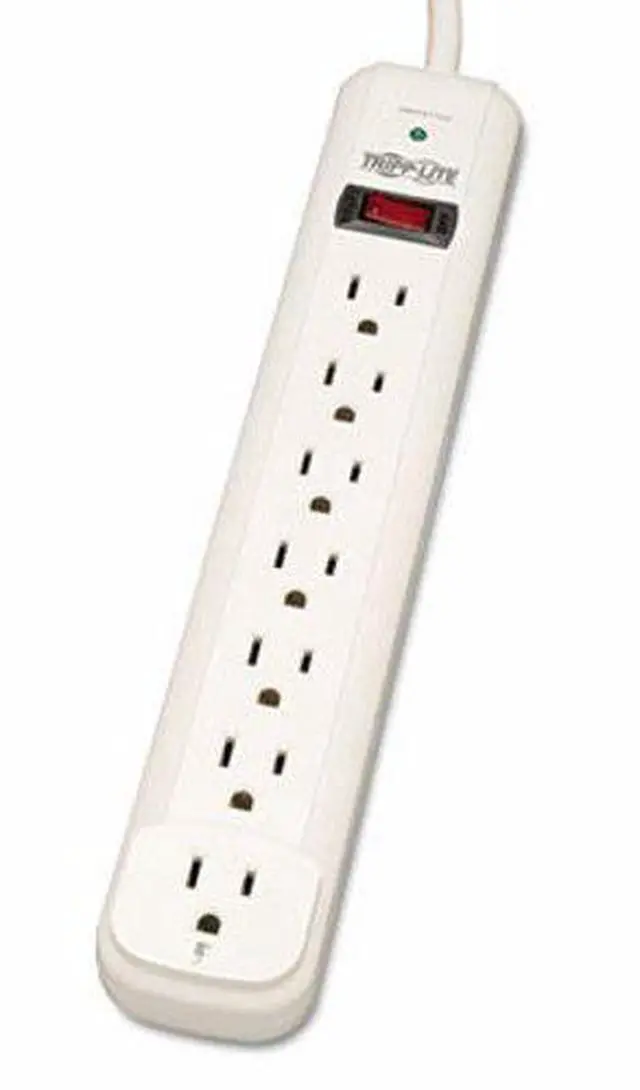 Alt view image 14 of 19 - Tripp Lite TLP725 7 Outlets 1080 Joules 25' Cord Protect It! Surge Suppressor