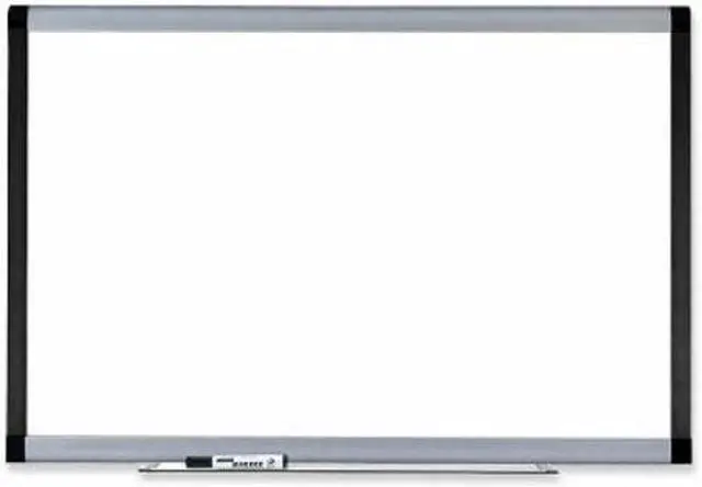 Alt view image 7 of 11 - Lorell Magnetic Dry-erase Board 6'x4' Silver/Ebony 69653