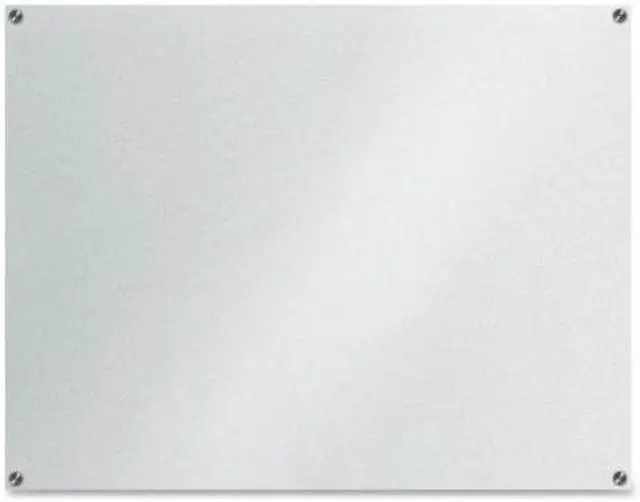 Alt view image 5 of 9 - Lorell Glass Dry-Erase Board 48"x36" Frost 52502