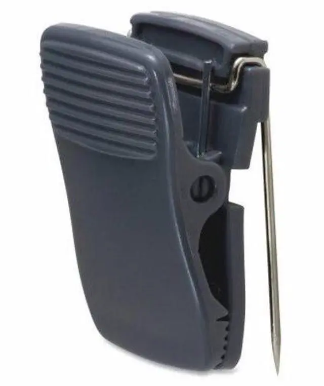 Alt view image 6 of 7 - Lorell Cubicle Clips Recycled 24/BX Black 80673