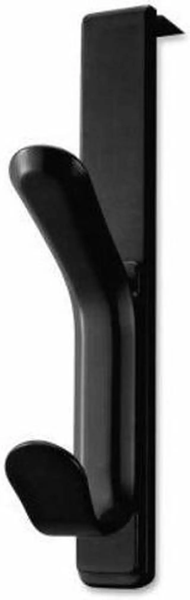 Alt view image 4 of 7 - Lorell Panel Double Coat Hook 36/BX Black 80665