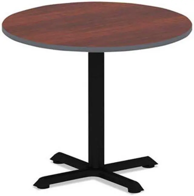 Alt view image 11 of 20 - Alera Hospitality Series Single-Column Bases, 28 1/2"h, 300lb Cap, Steel, Black